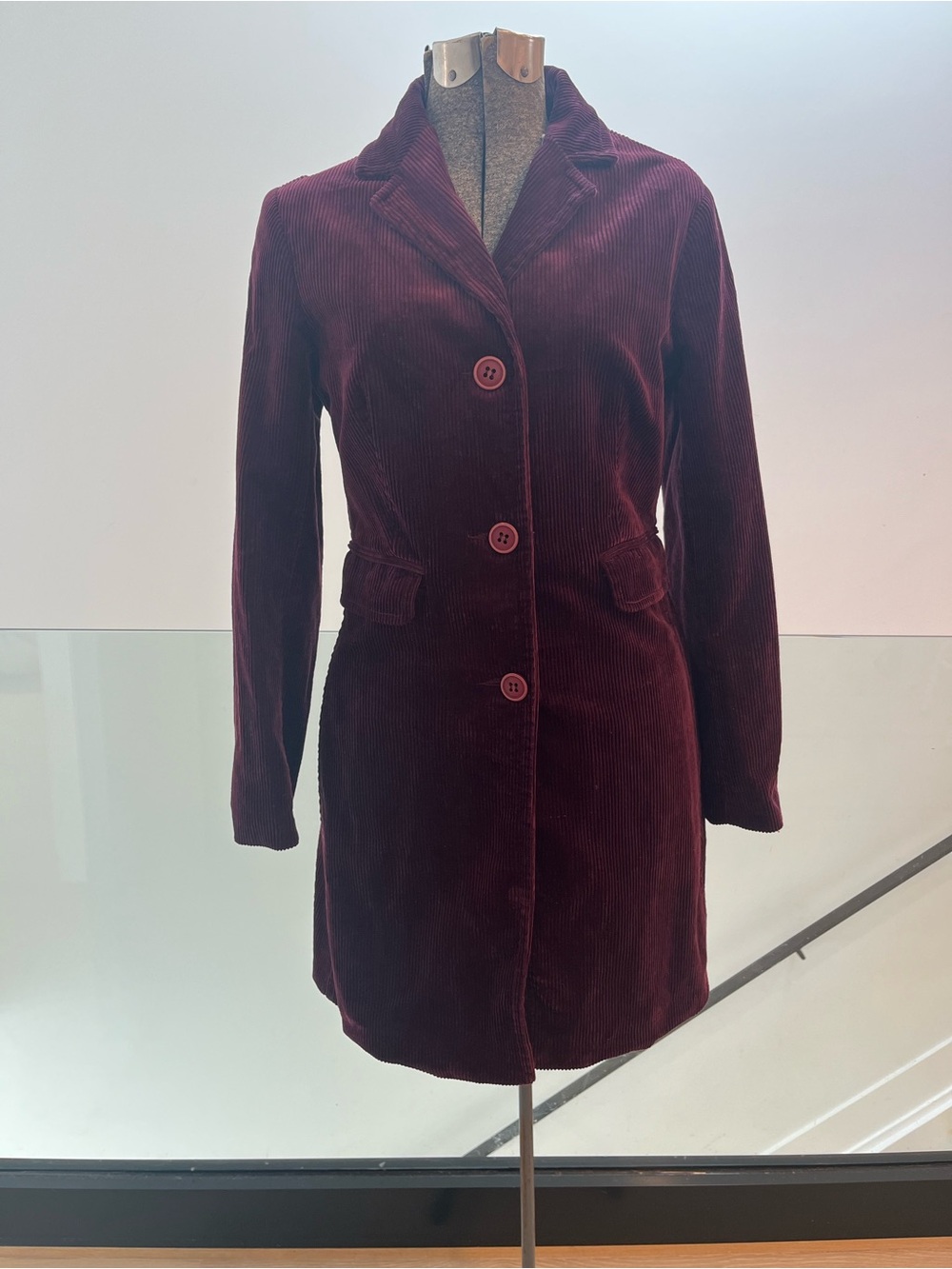 Vintage Jacob burgundy corduroy jacket